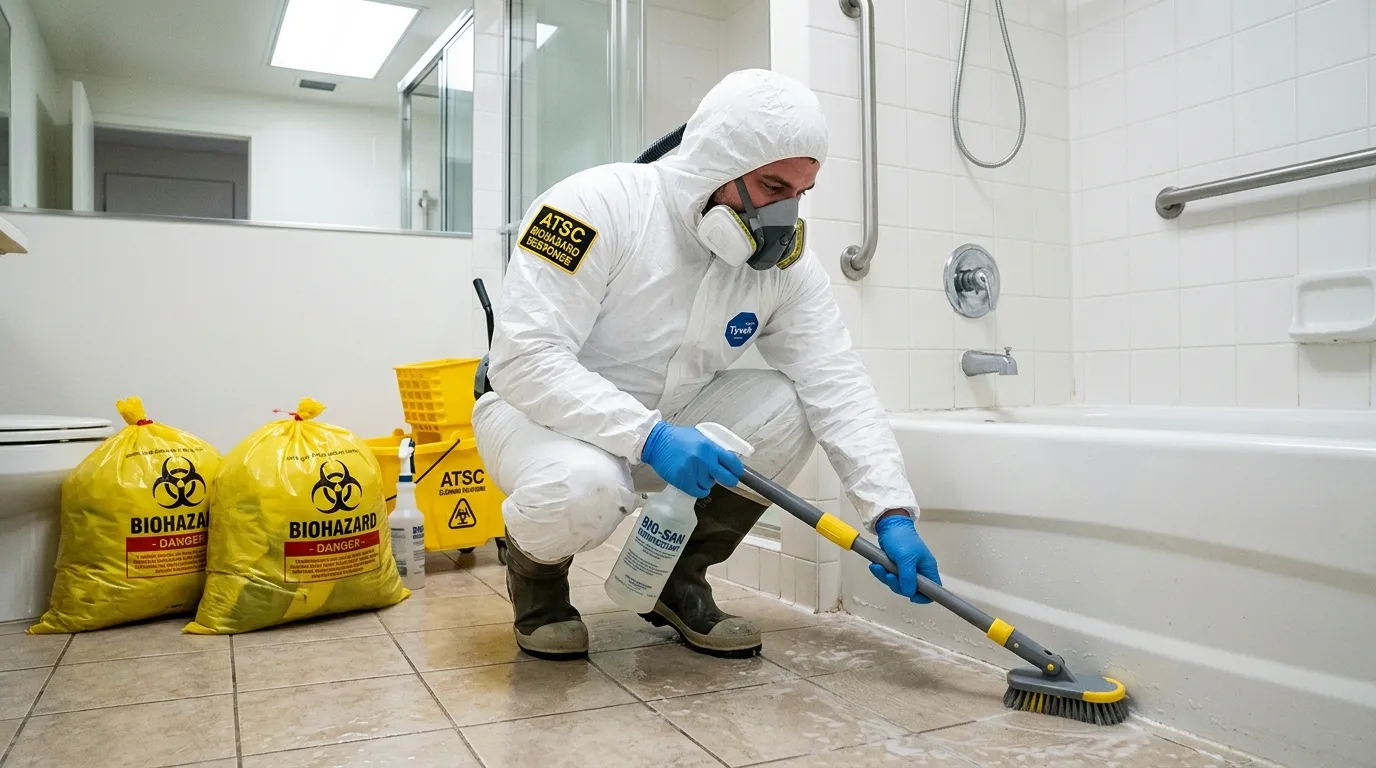 Decontamination equipment deployed for Blood Cleanup in North Sarasota